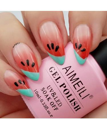 AIMEILI 6pcs X 10ml Temperature Color Changing Chameleon Gel Nail Polish Set - UV LED Soak Off Kit - Buy Online on GoSupps.com