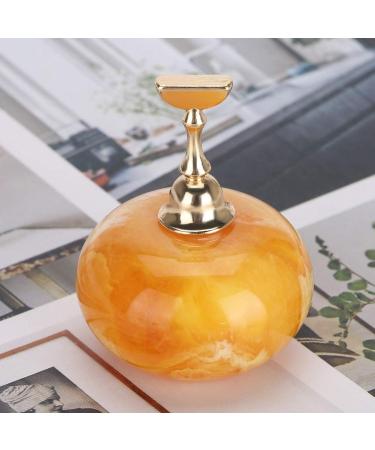 Nail Art Stand Painting Nail Art Tip Holders Magnetic Golden Base for Nails Practice DIY Painting Nails Stand Kit(Chrysophoron) - Buy Online on GoSupps.com