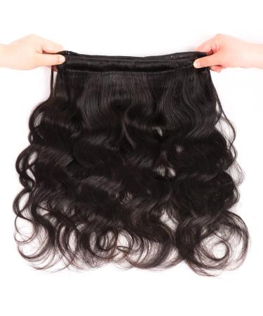 Beauty Queen 10A Brazilian Body Wave Human Hair Bundles - 20 22 24 Inch | 100% Unprocessed Virgin Remy Hair Extensions - Buy Online on GoSupps.com
