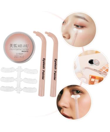 FRCOLOR 1 Set Eye Makeup Aid Lower Lashes Stamp for Women Lash Stamp for Lower Lashes Eyelash Guide Lower Eyelash Stamps Eyelash Stamp for Beginner Eyelash Tool Diphenylene 12.00X3.50X2.50CM - Buy Online on GoSupps.com