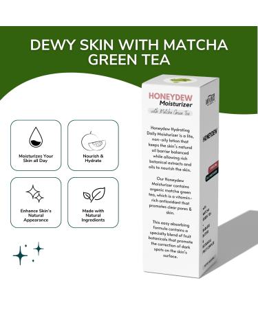 Minimo Skin Essentials Honeydew Matcha Green Tea Face Moisturizer - Lightweight Daily Hydration - 4 fl oz | Best International Shipping - Buy Online on GoSupps.com