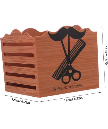 VINTORKY Hairdressing Scissor Socket Salon Scissors Holder Hair Scissor Organizer Hairstyling Tool Organizer Salon Shear Holder Desktop Scissors Holder Barber Tools Scissor Holder - Buy Online on GoSupps.com