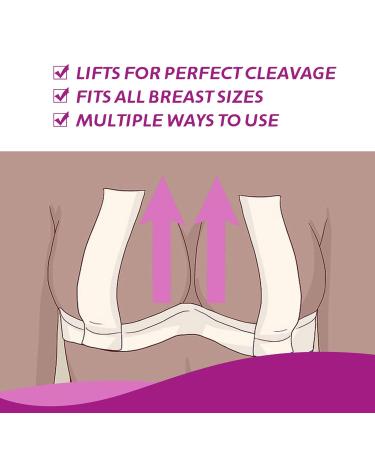 Breathable Body Tape for Chest Lift | Support & Push Up Tape for Sticky, Backless, or Strapless Bras - Buy Online on GoSupps.com