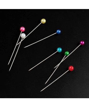 Sewing Pins: 600 PCS 1.6 Pearlized Ball Head Straight Pins for Fabric DIY Crafts - Buy Online on GoSupps.com