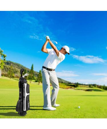 Black Golf Club Head Cover Set | Fits Driver, Fairway Woods, Hybrid | Interchangeable Tags | Golf Accessories - Buy Online on GoSupps.com