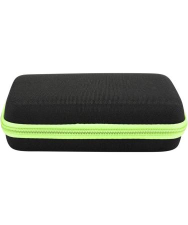 Shaver Storage Bag Waterproof Lightweight Designed forOneblade - Easy Organizer Mesh Bag for Accessories (Black Green) - Buy Online on GoSupps.com