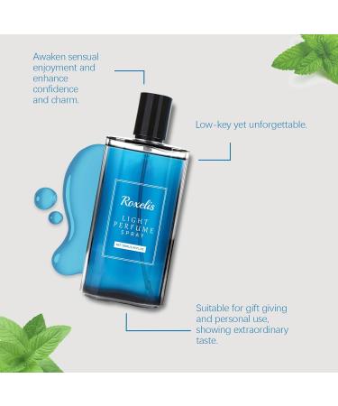 Men's peppermint Cologne exudes personal charm Lasting fragrance Light fragrance fresh atmosphere Cologne - Men's perfume - Buy Online on GoSupps.com