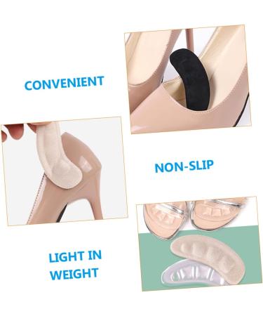 Mobestech 8 Pairs Anti-Wear Stickers for High Heels - Heel Grips & Liner Pads for Women's Shoes - Clear Sweat-Absorbing Solution for Stripper Heels & Sandals - Buy Online on GoSupps.com