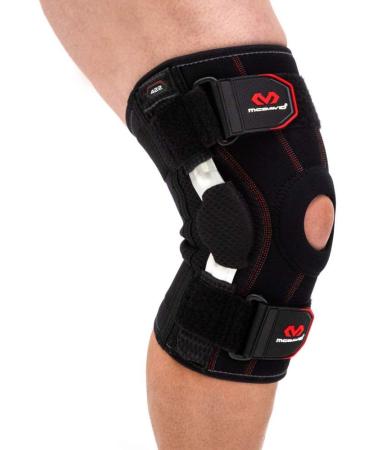 McDavid Side Hinged Knee Brace - Maximum Support & Compression for Stability, Recovery, and Pain Relief - Medium - Buy Online on GoSupps.com
