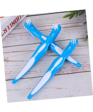 CliSpeed 6 STK Cleaning Tool for Dentures - Interdental Brush & Prosthesis Care | Blue (2 Pack) - Buy Online on GoSupps.com