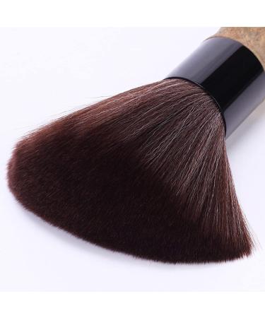 Lurrose Color Duster Barber Salon Brush Hair Cutting Neck Duster Brush Professional to Remove Loose Hair from Neckline and Ears After Haircut Stand Up Base Random Neck - Buy Online on GoSupps.com
