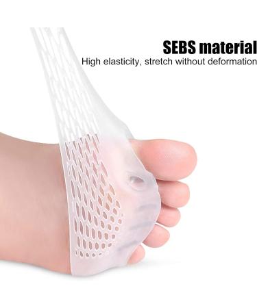 Bunion Corrector - Transparent Toe Straightener for Hallux Valgus - High Elasticity SEBS Material - 5 Holes Design - Buy Online on GoSupps.com