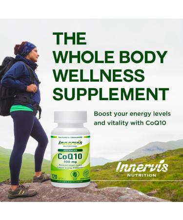 Buy Advanced CoQ10 100mg - 120 Softgels for Heart Health & Energy Boost | Powerful Antioxidant Supplement - Buy Online on GoSupps.com