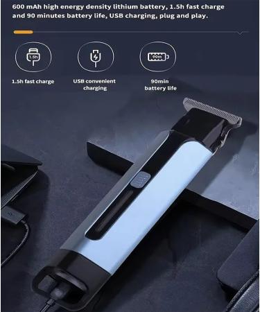 Professional Electric Hair Clippers for Men | Cordless Grooming & Beard Trimmer Set - International Shipping Available - Buy Online on GoSupps.com