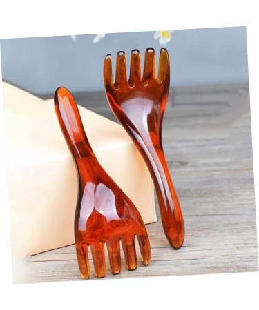 CLISPEED 4-Piece Gua Sha Head Massage Tool Set - Multi-Purpose Jade Massage Comb for Relaxation & Wellness - Buy Online on GoSupps.com