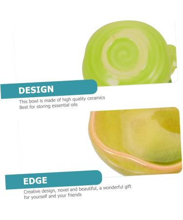 Buy Gatuida Aromatherapy Bowl - Ceramic Essential Oil Holder 8.5x8cm Perfect for Beauty Salons & Home Use - Buy Online on GoSupps.com