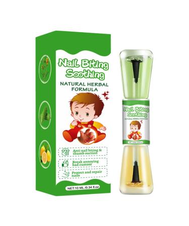 Anti Nail Biting Nail Polish - Thumb Sucking Stop Nails Polish Bitter Nail Water | Stop Biting Nails For Kids Adults | Natural Anti Nail Biting Polish Prevent Thumb Sucking And Stop Nail Biting 10 Ml