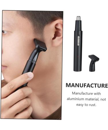 Electric Nose Hair Trimmer & Beard Razor Set - Low Noise Hair Remover for Unisex | Best Nasal Cavity Cleaner & Grooming Gadget - Buy Online on GoSupps.com