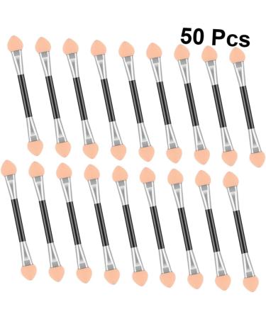 Baluue 50pcs Brush Eyeshadow Dual Sided Eyeshadow Brush Eyeshadow Eyeshadow Brush Sponge Pink - Buy Online on GoSupps.com