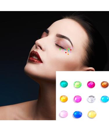 Colorful Rhinestone Stickers for Eyes Nails Face & Body | 3D Self-Adhesive Designs - Shop Internationally - Buy Online on GoSupps.com