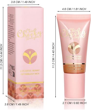 Matte Face Blush | Long-Lasting Face Blusher Non-Greasy | Portable Blush Stick with Cushion Applicator for Home Gathering Dating Working Traveling Dtt 02 - Buy Online on GoSupps.com