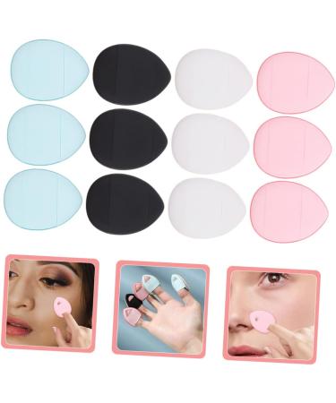 FRCOLOR Makeup finger makeup sponge finger puff makeup Triangle Makeup Puff powder puff pad make up sponges prime mini cosmetic puff mini puff Hydrophilic non-latex powder Wet and Prime - Buy Online on GoSupps.com