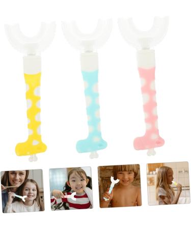 Beaupretty 9 StK U-Shaped Travel Toothbrush for Toddlers & Children - Perfect Children's Tooth Cleaner - Buy Online on GoSupps.com