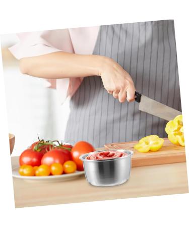Ciieeo 100 Pcs Stainless Steel Sauce Pot Small Serving Dish Ice Cream Plates Soy Sauce Container Au Jus Steel Condiment Dishes Dessert Containers Sauce Dipping Bowls Metal Seasoning Bowl Mx10pcs As Shownx10pcs - Buy Online on GoSupps.com