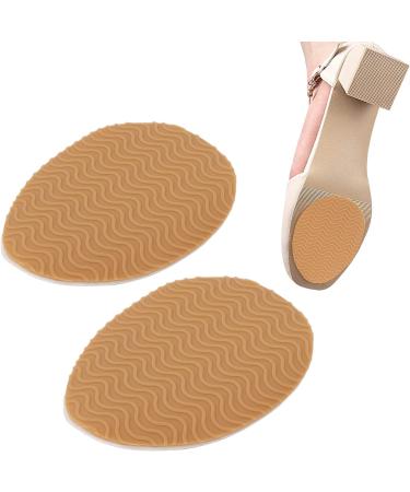 Non Slip Shoe Pads - Self Adhesive Grip Pads for High Heels Boots & Sandals | Shoe Sole Protectors (Khaki - Buy Online on GoSupps.com