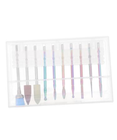 Ipetboom 1 Set Nail Polisher Manicure Alloy Tungsten Steel Russia medium As Shown