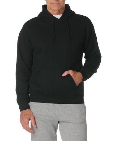 Gildan Adult Fleece Hooded Sweatshirt - G18500 - Medium Black - Buy Online on GoSupps.com