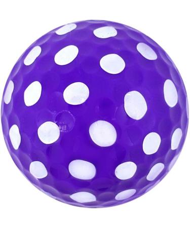 Navika White Polka Dots on Pink & Purple Golf Balls Combo | 6 Pack | Perfect Gift for Golfers | Ideal for Kids and Women | Cute Easter Theme - Buy Online on GoSupps.com
