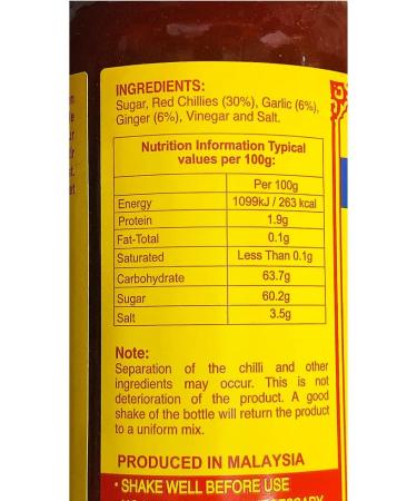 Lingham's Ginger Garlic & Chilli Sauce (280ml) - Buy Online on GoSupps.com
