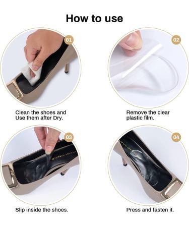 Correct-Position Gel Arch Support Insoles for Flat Feet - Adhesive Pad for Plantar Fasciitis Relief and Pressure - Beige (Pack of 12) - Buy Online on GoSupps.com