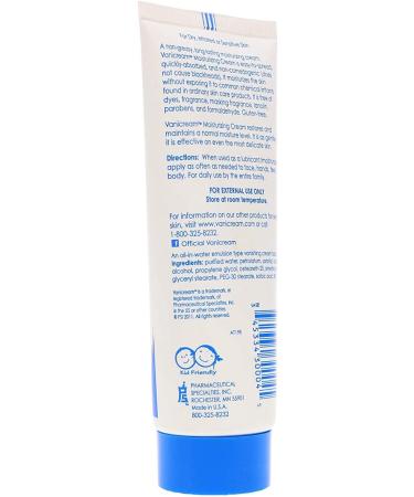 Vanicream Skin Cream Tube 4 oz - Hypoallergenic Moisturizer by Vanicream - Buy Online on GoSupps.com