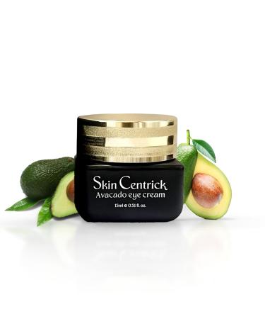 Skin Centrick - Avocado Eye Treatment Nourishing and Hydrating Eye Cream best for dark eye circle Tired Eyes 99% Naturally Derived Formula