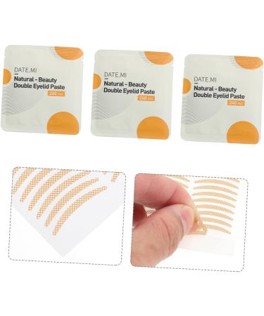 Ipetboom Mesh Tape 3 Sets Double Eyelid Sticker Goon Tape Eyelid Strips Snap Tape Invisible Eye Stickers Tool Mesh 8.2X7.5X0.1CM - Buy Online on GoSupps.com