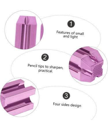 Ipetboom Eyebrow Pencil Sharpener Flat-tip Pencil Sharpen Slot Makeup Pencil Sharpening Slot Eyeliner Pencil Sharpen Accessories Eyebrow Pencil Sharpen Tool Makeup Supplies Make up Supplies - Buy Online on GoSupps.com