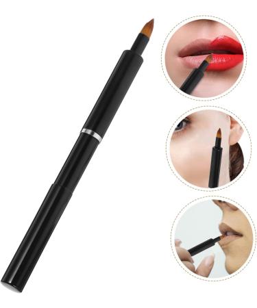 FRCOLOR Portable Retractable Lip Brush Lip Make-Up Round Aluminium 13.40X0.90X0.90CM black - Buy Online on GoSupps.com