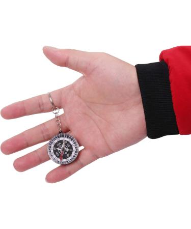 Set of 30 WELLGRO Compass Keyrings - Black Party Favors for Children's Birthdays | 3.5 x 1.0 cm - Buy Online on GoSupps.com