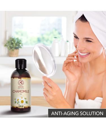 Chamomile Oil 250ml - Natural Hair & Skin Care Essential - Pure Chamomile Oil for Body & Hair Benefits - Buy Online on GoSupps.com
