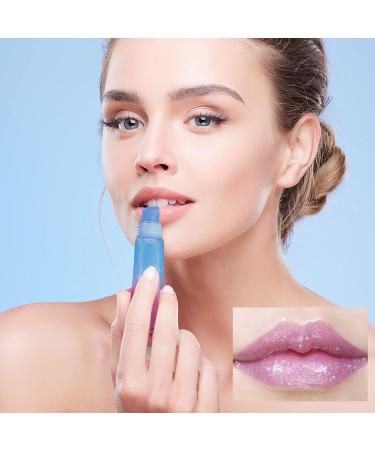 Shop Two-Colored Lip Balm Gloss - Long-Lasting Waterproof Moisturizing Pearl-Gloss Finish | 15ml Makeup - Buy Online on GoSupps.com