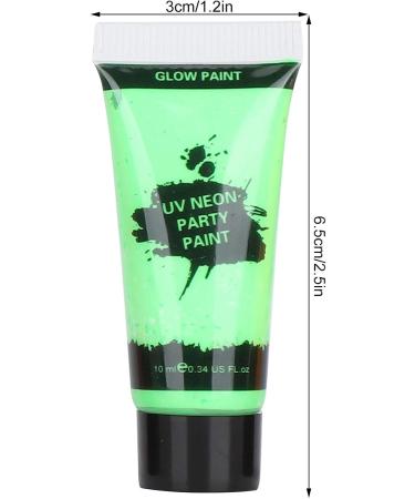  Garosa Body Paint 8 Tubes 10mL Fluorescent in the Dark Makeup for Face and Body Fluorescent Body Paints - Buy Online on GoSupps.com
