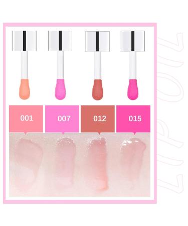 DAGEDA Tinted Lip Oil - Hydrating and Plumping Lip Gloss for Nourishing Glossy Lips (Color A) - Buy Online on GoSupps.com