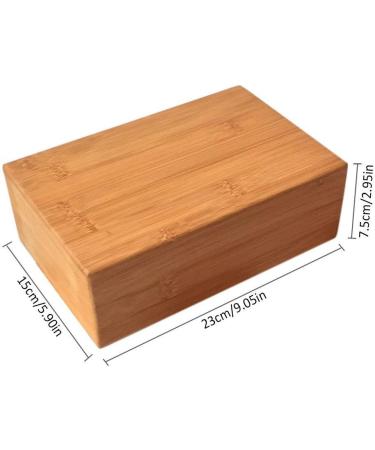 Bamboo Yoga Block (2 PCS) - Handstand Support Brick for Deepening Poses, Enhancing Strength, Balance, and Flexibility - Buy Online on GoSupps.com