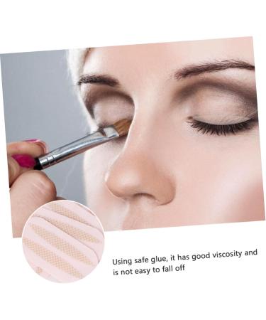FOMIYES 2pcs Lace Mesh Double Eyelid Sticker Decor Mono Eyelid Tape Natural Eyelid Sticker Earth Tones Blush 6x6cm As Shown - Buy Online on GoSupps.com