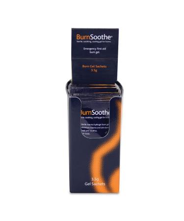 Reliance Medical - Burnsoothe/Reliburn Burn Blot Sachet - Sterile Non-Toxic Soothing Cooling Gel For Burns To Minimise Trauma And Skin Damage (Box of 25 - 3.5 g Per Single Use Unit) 25 Count (Pack of 1)