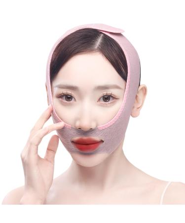 1 Piece Double Chin Reducer Chin Lifting Strap Double Chin Mask Chin Lifting Mask V-Line Lifting Mask Face Lifting Strap (Grey)