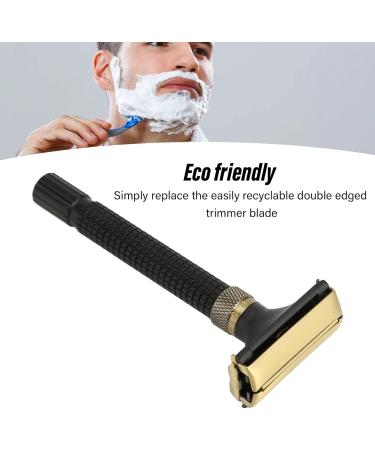 Double Edge Safety Trimmer for Men | Easy Blade Change | Durable & Reusable Men's Grooming Tool | International Shipping Available - Buy Online on GoSupps.com