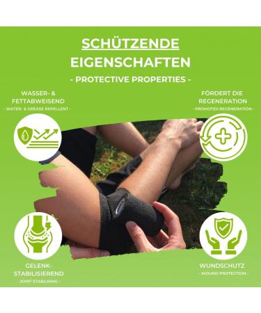 Lisacare Neon Green Wound Pavement Band - 2 Rolls 5cm Wide Elastic & Air-Permeable Medical Device - Buy Online on GoSupps.com